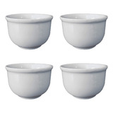 Kit 4x Pote Bowl Cumbuca Porcelana