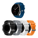 Kit 4x Pulseiras Silicone P Amazfit Gtr 2 Clássico Ou Sport