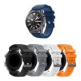 Kit 4x Pulseiras Silicone P Galaxy Watch 3 45mm Cores