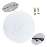 Kit 4x Tampa Cega Acabamento De Teto P Trilho 8 Parafusos