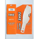 Kit 4x Tear Off Óculos Gaia Mx Pro 2018