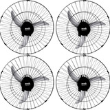 Kit 4x Ventilador Parede