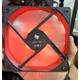Kit 4x Ventoinha Pichau Gaming Feather X Led Red  Pg fx120