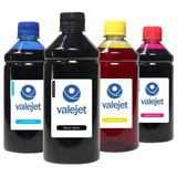 Kit 4x500ml Tinta Compativel