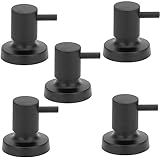 Kit 5 Acabamentos Registro Link Preto Black Padrão Deca