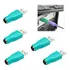 Kit 5 Adaptador Usb Macho X Ps2 Fêmea Mini-din Minidin Pluge