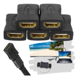 Kit 5 Adaptadores Hdmi Femea X