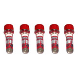 Kit 5 Aditivo Otimizador De Combustível Dx Fuel Motos 20ml