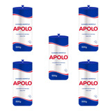 Kit 5 Algodão Hidrófilo Apolo Rolo 500g Atacado