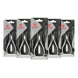 Kit 5 Alicates De Cutícula Profissional Inox 722 Mundial