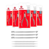 Kit 5 Alicates Mundial 522 Prof 3 Espátula 3 Palitos