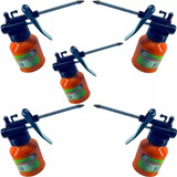 Kit 5 Almotolia Bomba Manual Óleo Câmbio Lubrificação 250ml