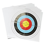 Kit 5 Alvos Oficiais Papel Tiro Arco Flecha Arquearia Tpg 40