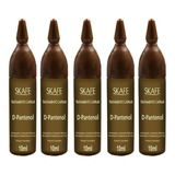 Kit 5 Ampolas De Trat Skafe Capilar D pantenol 10ml