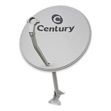 Kit 5 Antenas Banda Ku Century Chapa 60cm 5g C Lnbf Ku