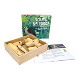 Kit 5 Apitos Em Madeira Som De Pássaros Na Caixa Com Tampa