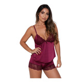 Kit 5 Baby Doll L1145 Lingerie Sexy Noite Atacado Revenda