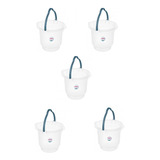 Kit 5 Baldes Plástico Sanremo 15 Litros
