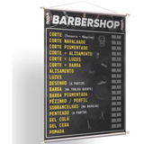 Kit 5 Banner Barbershop Lista De