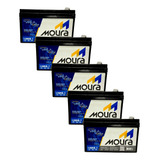 Kit 5 Bateria Moura