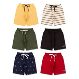 Kit 5 Bermuda Infantil