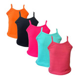 Kit 5 Blusa Feminina