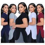 Kit 5 Blusa Feminina
