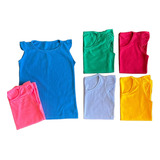 Kit 5 Blusa Menina