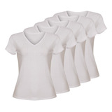 Kit 5 Blusas Camiseta