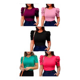 Kit 5 Blusas Evangelica