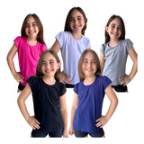 Kit 5 Blusas Feminina