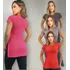 Kit 5 Blusas Feminina Tapa Bumbum Sobre Legging Fitness