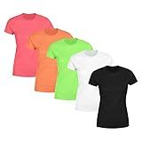 Kit 5 Blusas Feminina Tshirt Camiseta