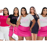 Kit 5 Blusas Femininas