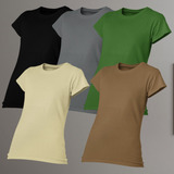 Kit 5 Blusas T