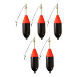 Kit 5 Boia Cevadeira Tamba 45g Boias Barão Ref 659 Vermelha