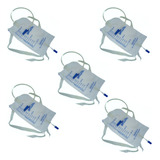 Kit 5 Bolsas Coletoras Para Urina Pacientes Pós Cirurgia Adv