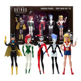 Kit 5 Bonecas Batgirl