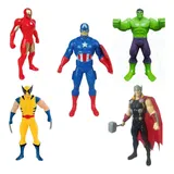 Kit 5 Boneco Herois