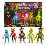 Kit 5 Bonecos Animatronics Five Nights