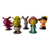 Kit 5 Bonecos Shrek