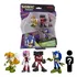 Kit 5 Bonecos Sonic Prime Tails Knuckles Pirata Rose Sonic