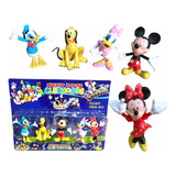 Kit 5 Bonecos Turma Do Mickey Mouse Minnie Donald Margarida