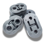Kit 5 Borrachas Coxim Escapamento Jac J2 J3 Honda Civic Fit