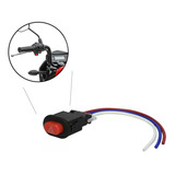 Kit 5 Botão Auxiliar De Pisca Alerta Universal Honda 3 Fios