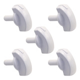 Kit 5 Botão Branco Fogão Continental Cano Longo Fgn715667
