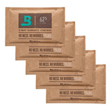 Kit 5 Boveda 62 4g Controlador De Umidade Ervas Fumos