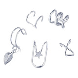 Kit 5 Brincos Piercings