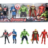 Kit 5 Brinquedo Marvel