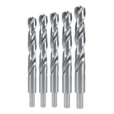 Kit 5 Brocas Aço Rápido 17mm 18mm 19mm 20mm 23mm 05 Pçs 